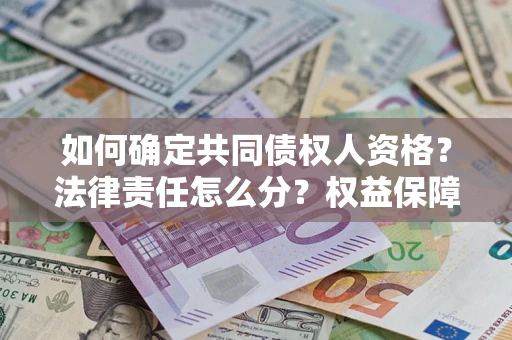 北京如何确定共同债权人资格？法律责任怎么分？权益保障技巧揭秘！