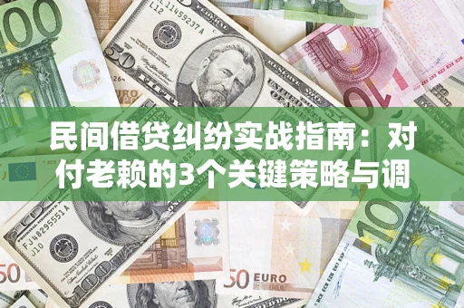 北京民间借贷纠纷实战指南：对付老赖的3个关键策略与调解盲区解析